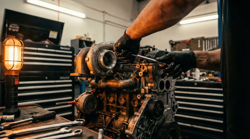 动漫之家修车视频教程：涡轮增压器拆装