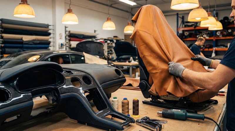 动漫之家改装视频教程：豪华内饰改装